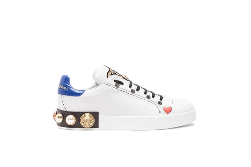 Dolce & Gabbana Leather Sneakers