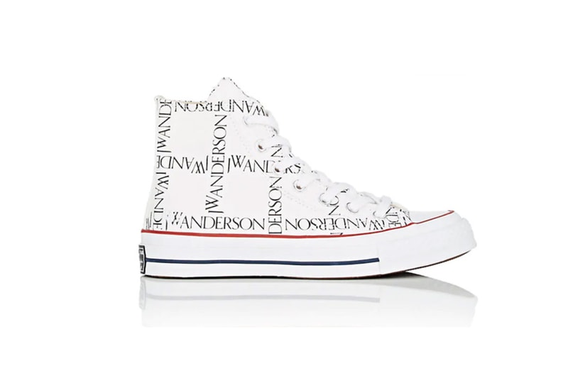JW Anderson White Logo Grid Chuck Taylor Converse