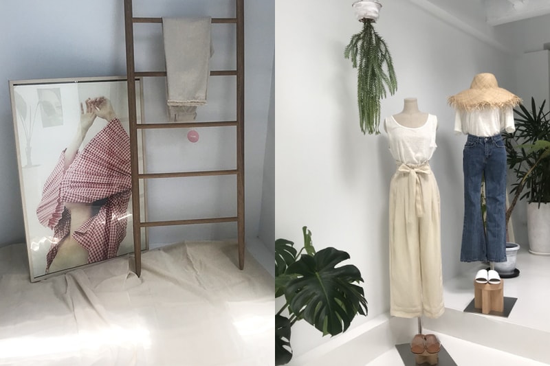 b.low taipei shopping guide new store pants jeans instagrammable pink wall