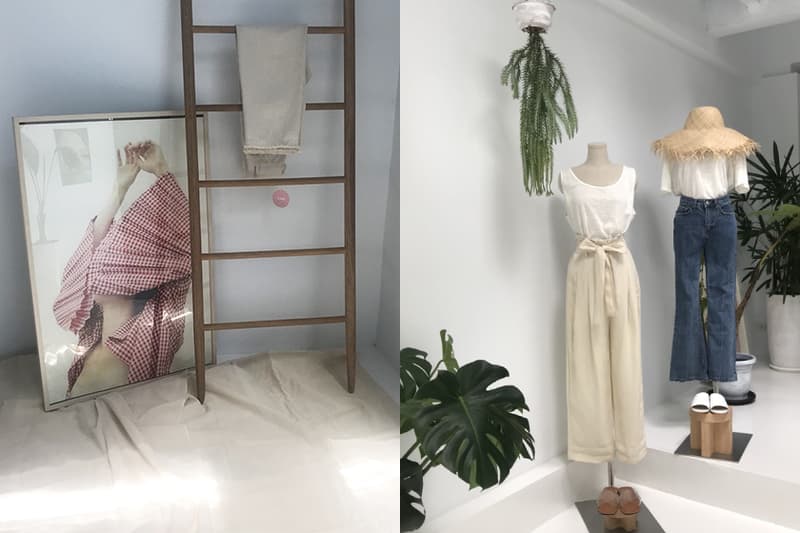 b.low taipei shopping guide new store pants jeans instagrammable pink wall