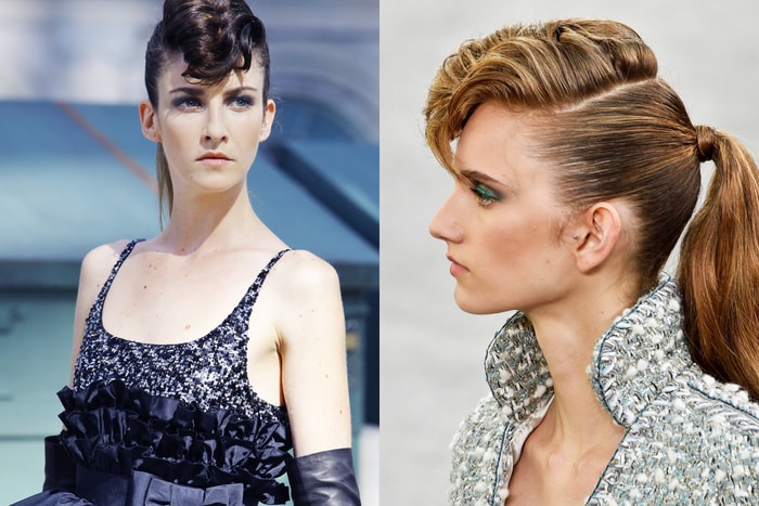 #PFW:當法國女生走龐克風格,大概就會綁這款馬尾髮型吧!