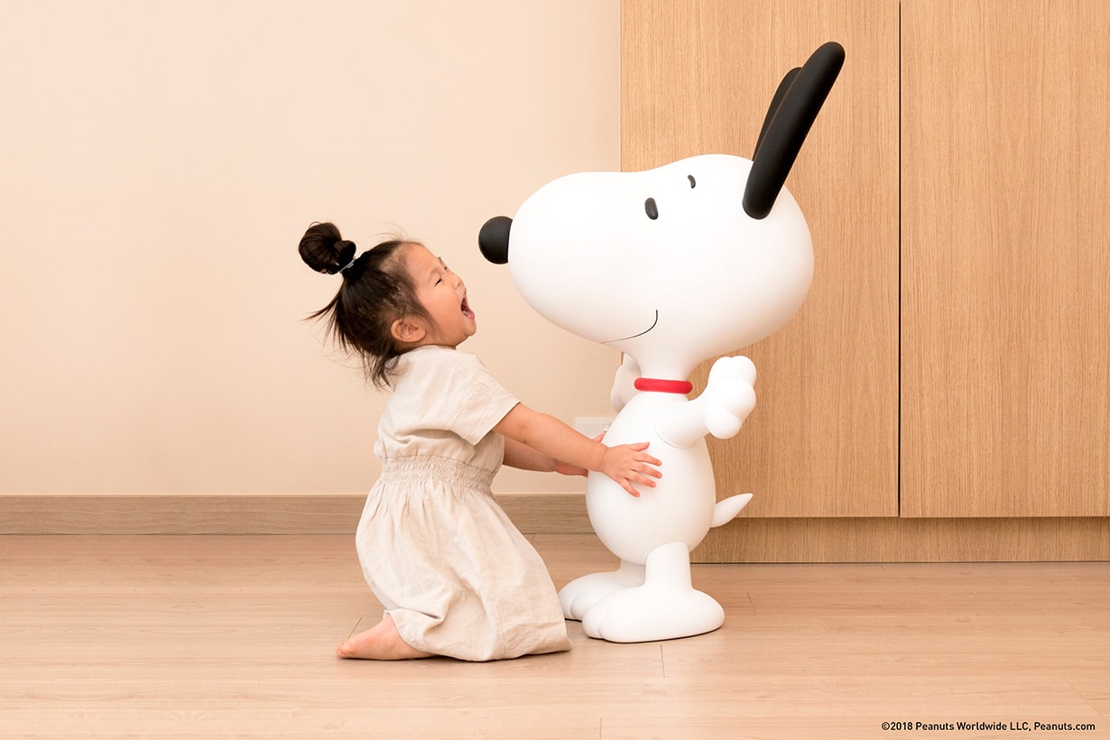 chill as snoopy popup store