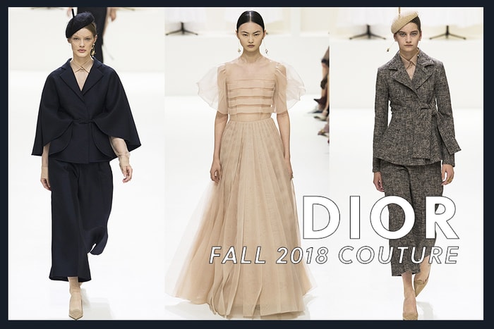 #PFW：剛柔並重的氣質是這種，Dior 2018 秋冬高訂系列足本睇！