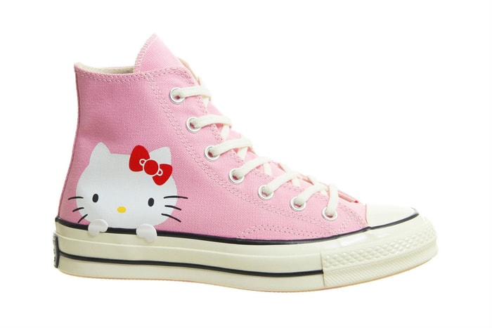 這鞋底太令人驚喜了!Converse x Hello Kitty 將是你鞋櫃裡最萌的一雙鞋