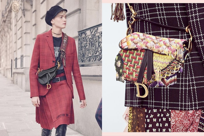 哪有不買的理由？Dior 全新「迷你尺寸」馬鞍包，本季全部花色都在這了