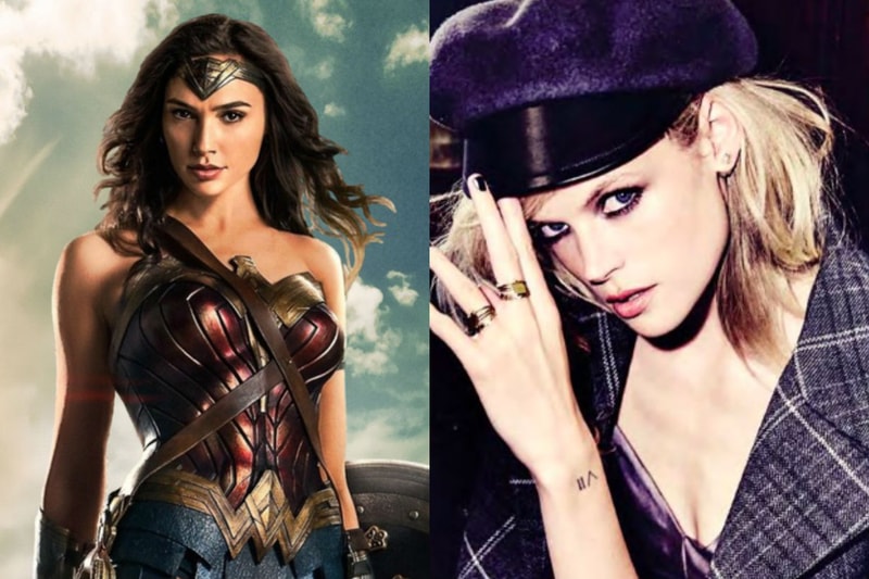 wonder woman new cast model