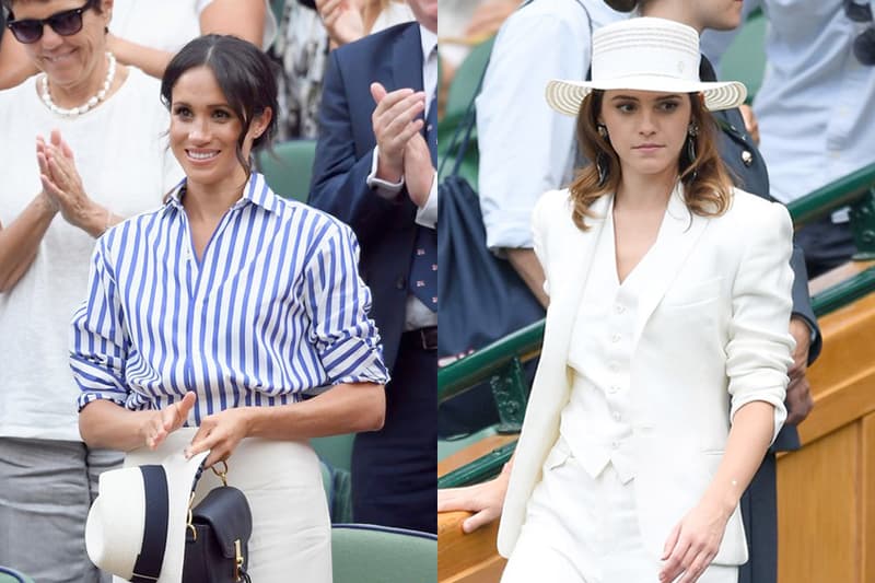 emma watson meghan markle ralph lauren kate Wimbledon celeb style