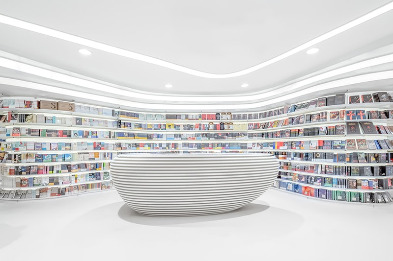 futuristic bookstore xian wutopia labs