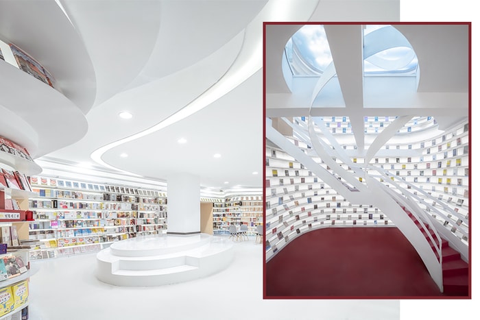 感受雲上閱讀之感,位於西安的純白「鍾書閣」!