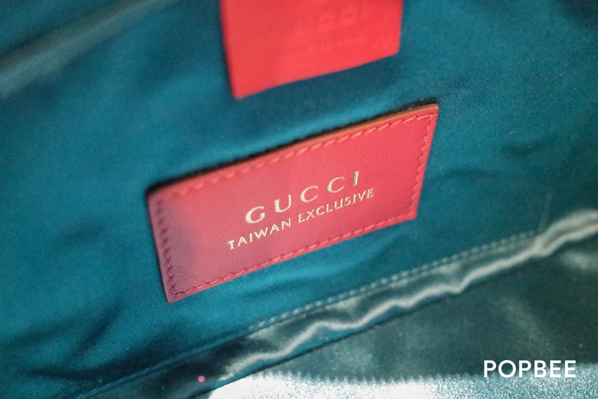 Gucci GG Marmont Taiwan exclusive unboxing handbags pink