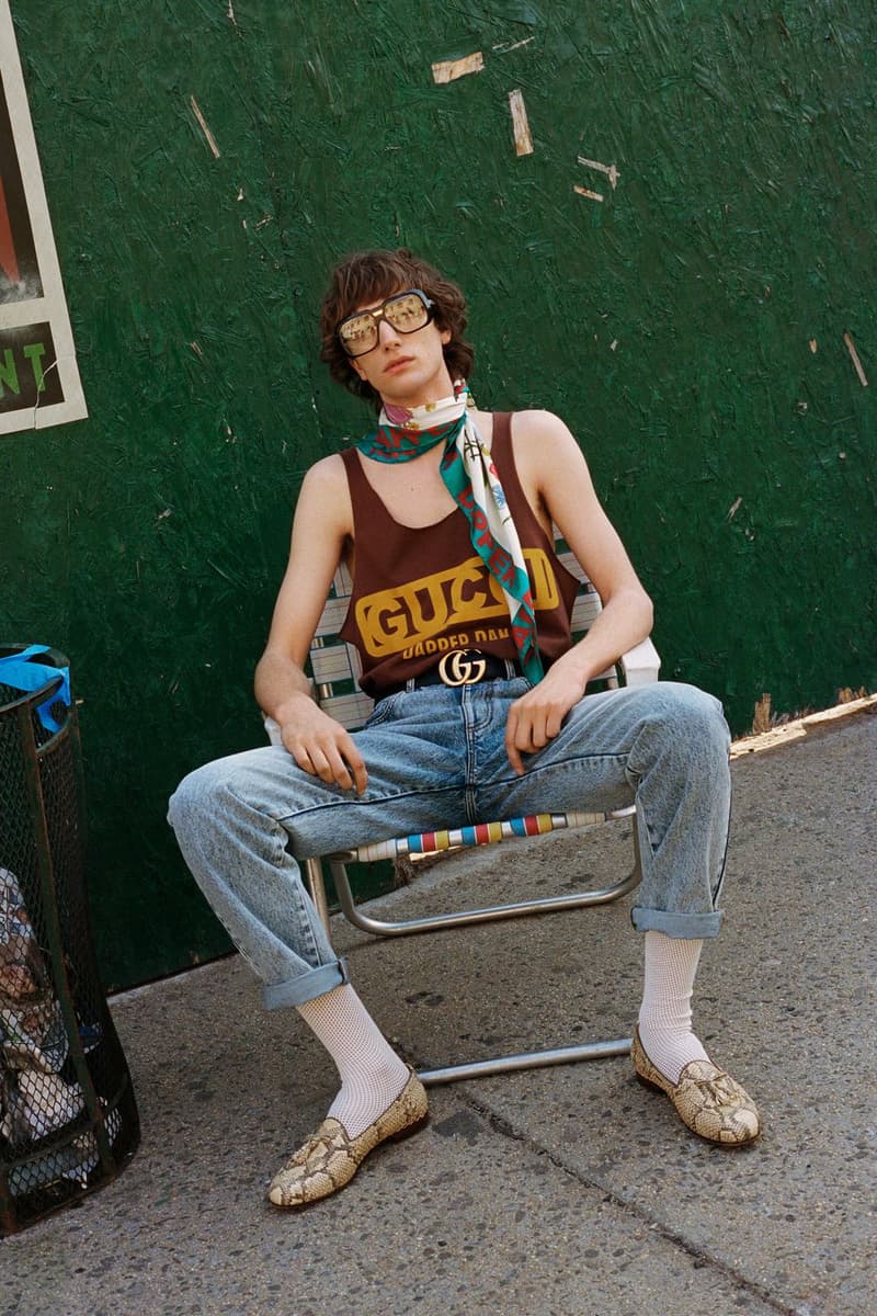 gucci dapper dan collection old school hiphop 80's trend