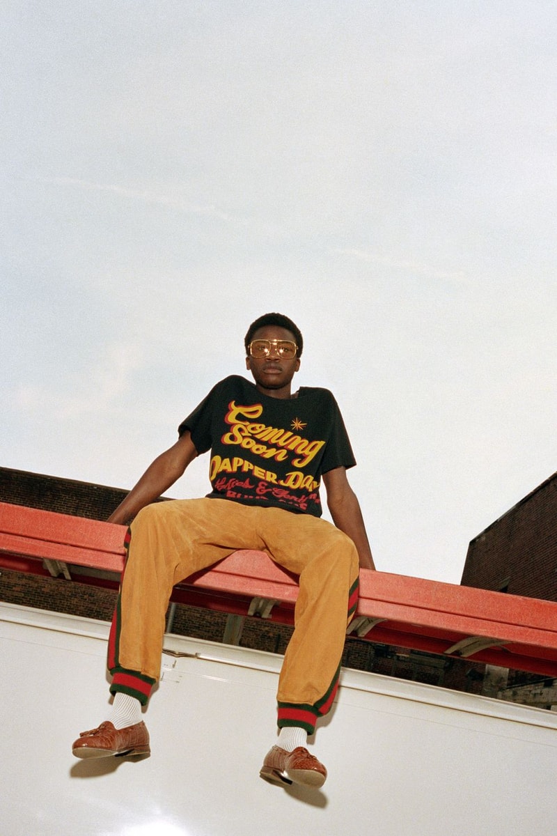 gucci dapper dan collection old school hiphop 80's trend