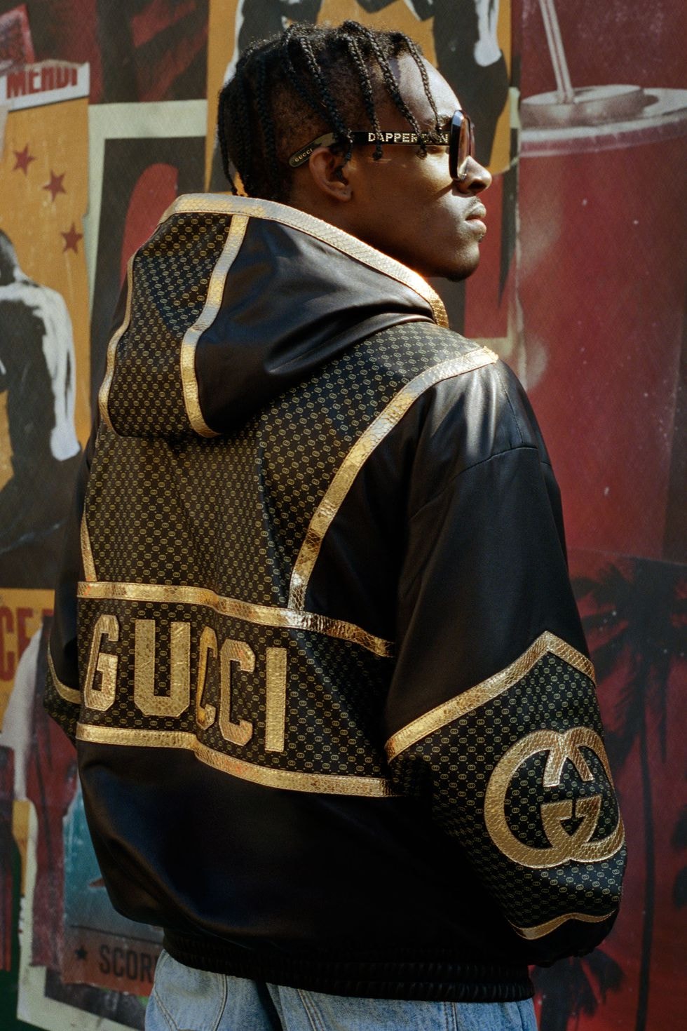 gucci dapper dan collection old school hiphop 80's trend