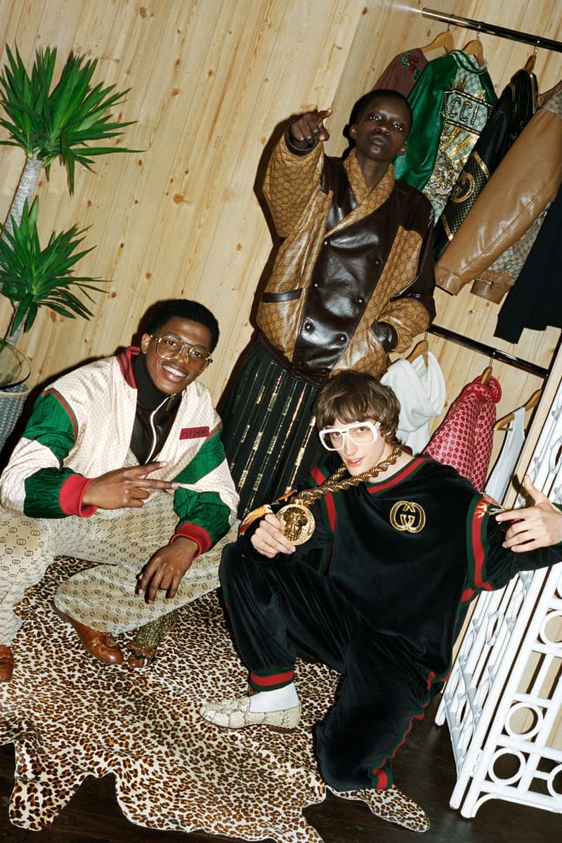 gucci dapper dan collection old school hiphop 80's trend