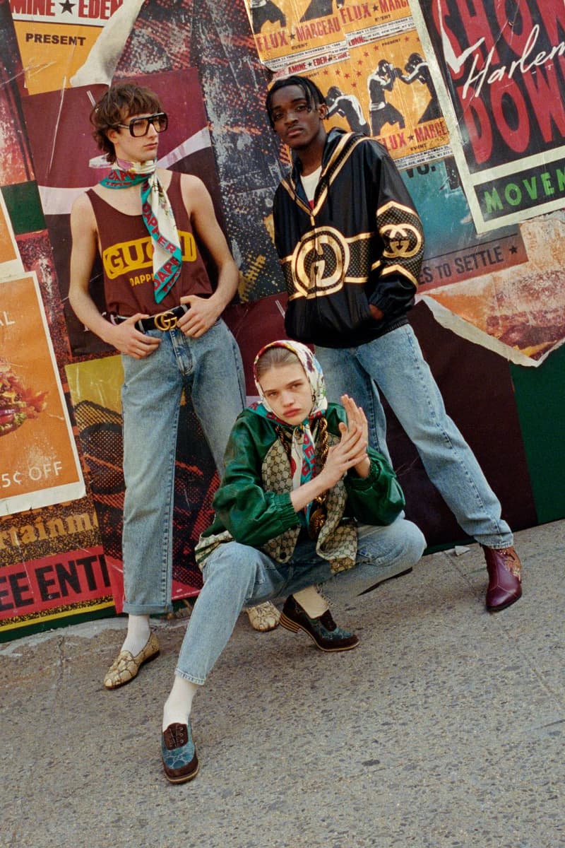 gucci dapper dan collection old school hiphop 80's trend