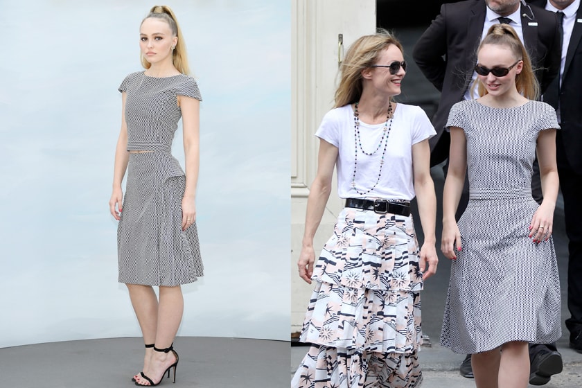 Koki Lily rose depp chanel 18 haute couture paris pfw