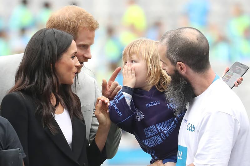 Meghan Markle Prince Harry Royal Visit Ireland Croke Park Walter Cullen Royal Protocol British Royal Family