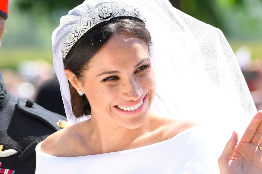 Meghan Markle wedding makeup points less is more