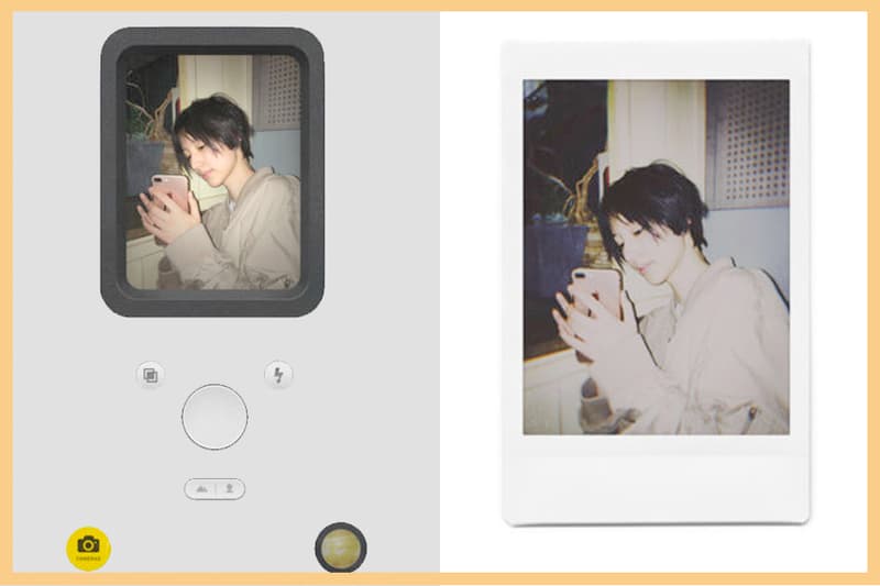 nomo app instant film camera polaroid phone