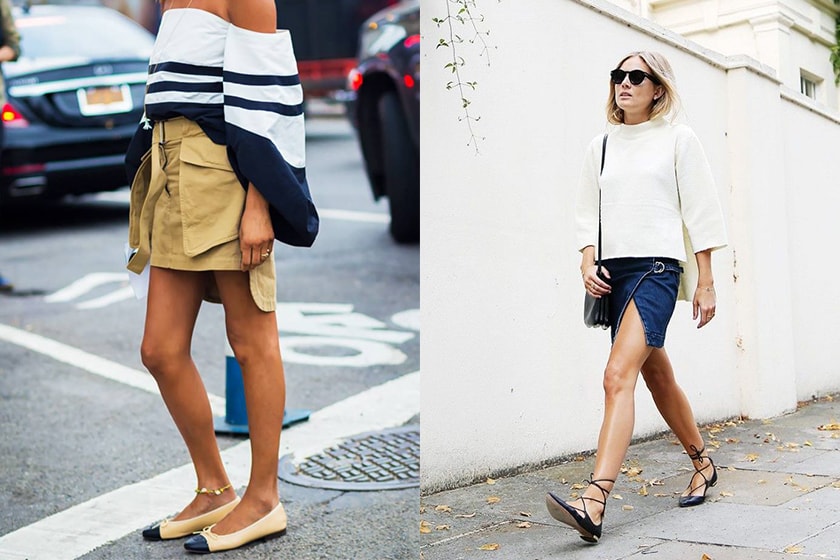 petite how to wear flats