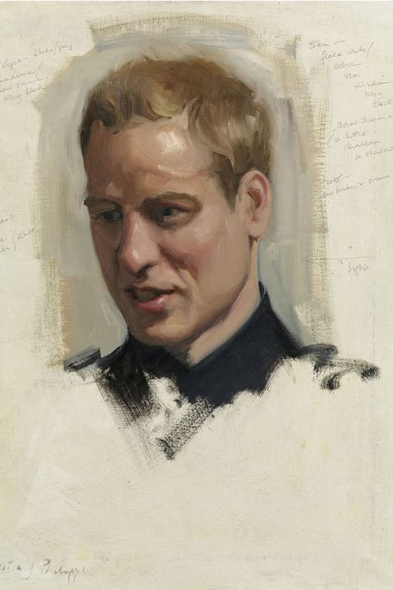 prince harry prince william royal portraits