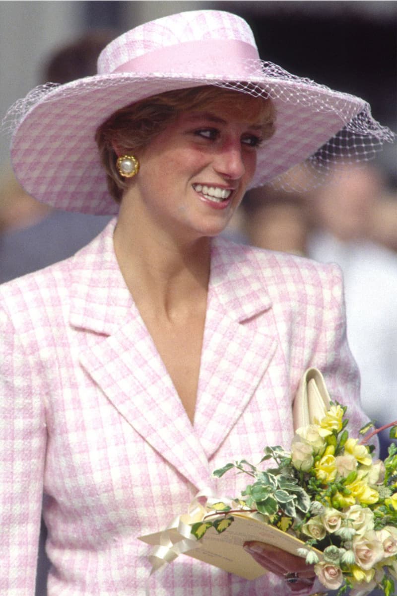 Princess Diana Best Hat Moments Royal Visits John Boyd Cap Wide Brim Hat Boater Fascinator Pillbox British Royal Family