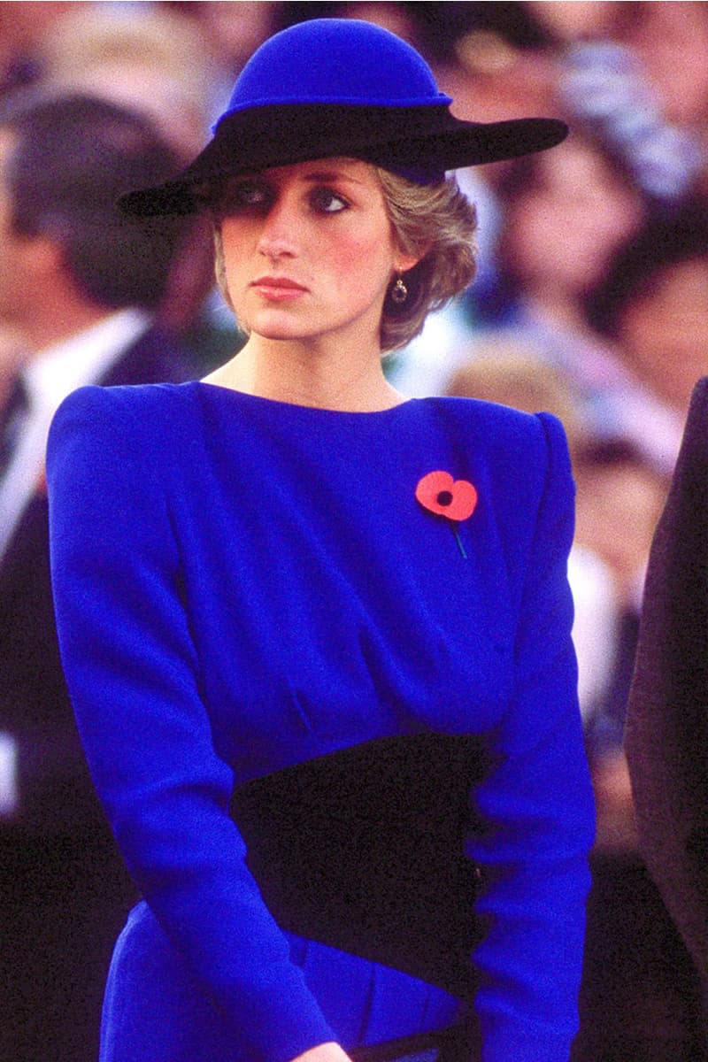 Princess Diana Best Hat Moments Royal Visits John Boyd Cap Wide Brim Hat Boater Fascinator Pillbox British Royal Family