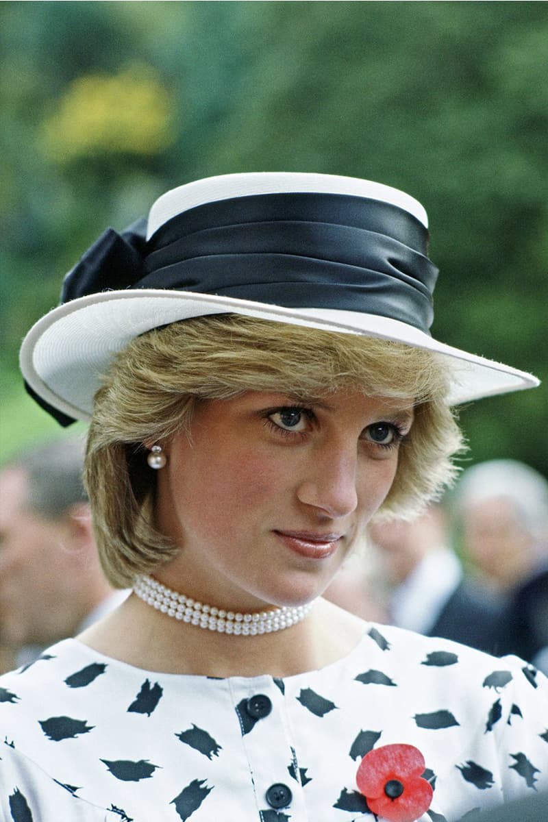 Princess Diana Best Hat Moments Royal Visits John Boyd Cap Wide Brim Hat Boater Fascinator Pillbox British Royal Family