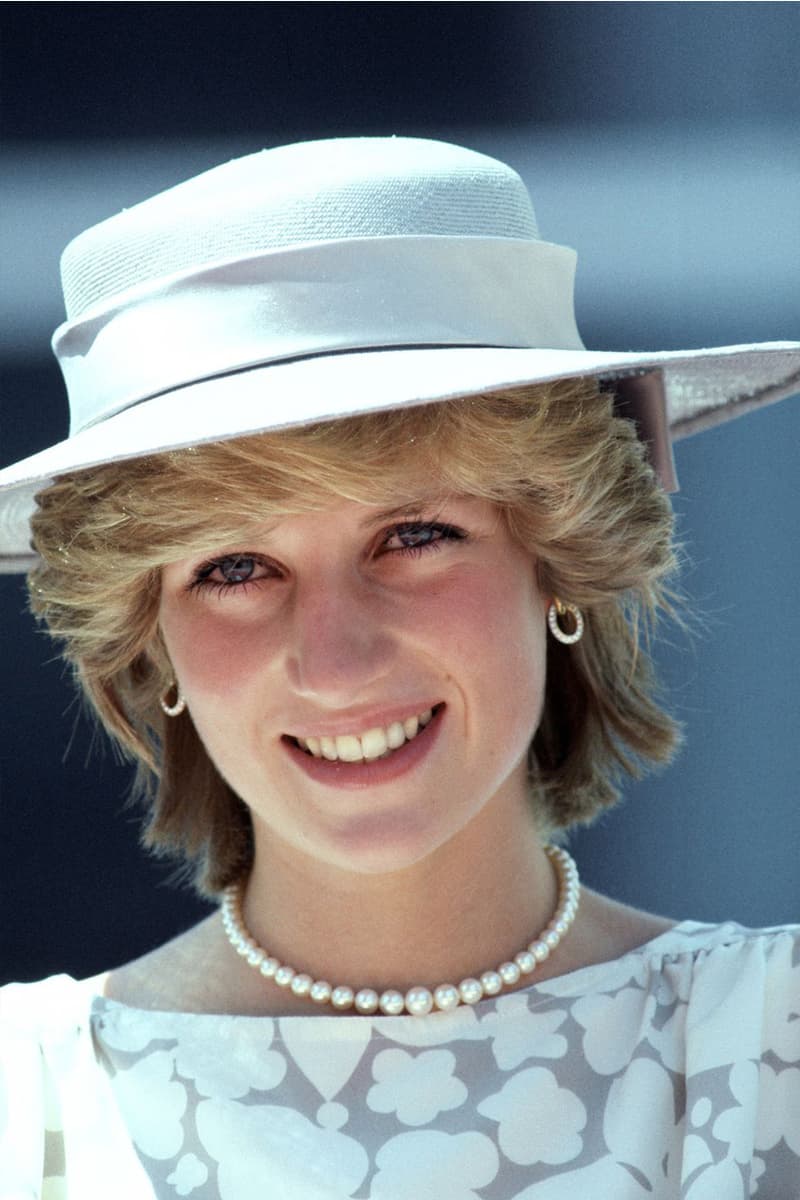 Princess Diana Best Hat Moments Royal Visits John Boyd Cap Wide Brim Hat Boater Fascinator Pillbox British Royal Family