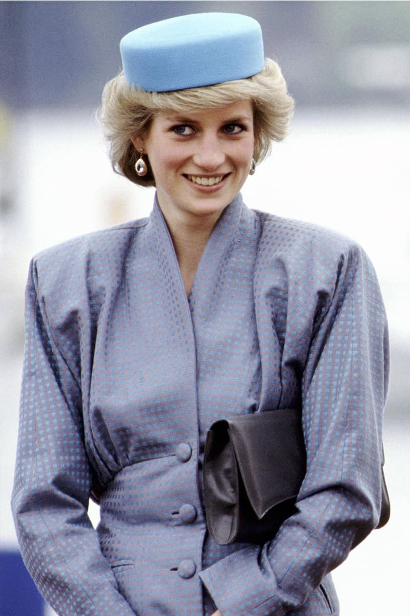 Princess Diana Best Hat Moments Royal Visits John Boyd Cap Wide Brim Hat Boater Fascinator Pillbox British Royal Family