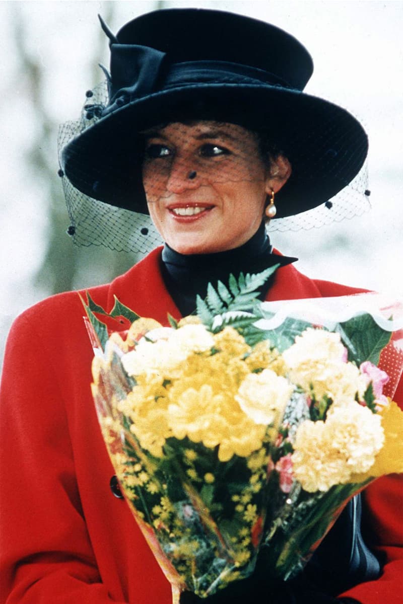 Princess Diana Best Hat Moments Royal Visits John Boyd Cap Wide Brim Hat Boater Fascinator Pillbox British Royal Family