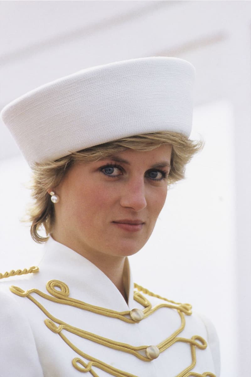 Princess Diana Best Hat Moments Royal Visits John Boyd Cap Wide Brim Hat Boater Fascinator Pillbox British Royal Family