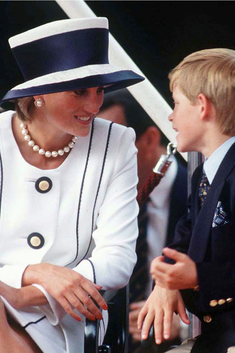 Princess Diana Best Hat Moments Royal Visits John Boyd Cap Wide Brim Hat Boater Fascinator Pillbox British Royal Family