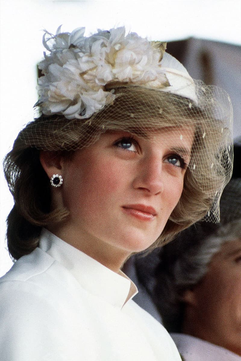 Princess Diana Best Hat Moments Royal Visits John Boyd Cap Wide Brim Hat Boater Fascinator Pillbox British Royal Family