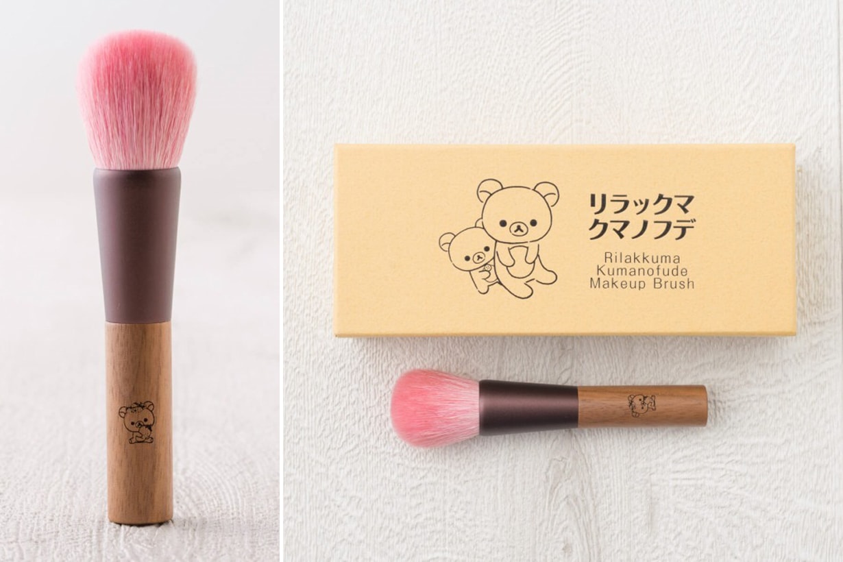 Rilakkuma makeup brush kabuki brush makeup cosmetics japan japanese cosmetics Japan Sogo