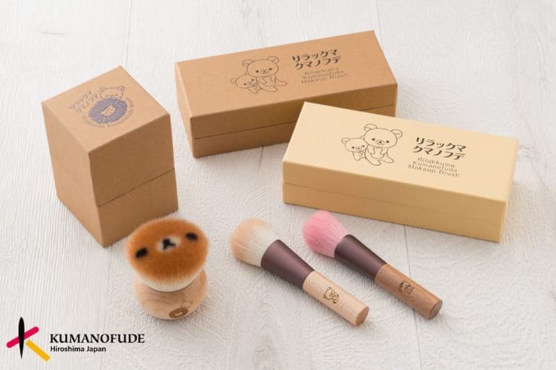 Rilakkuma makeup brush kabuki brush makeup cosmetics japan japanese cosmetics Japan Sogo