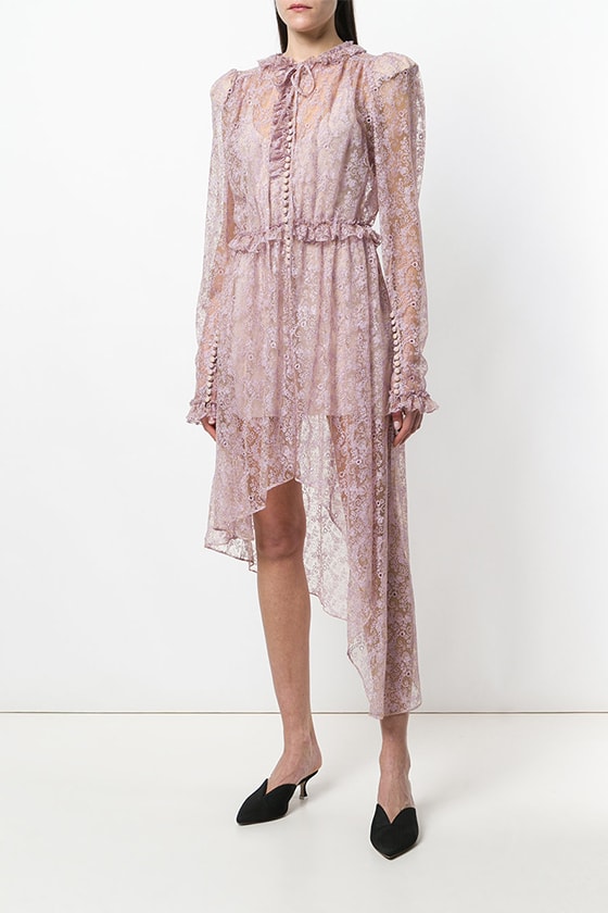 summer wedding guest dresses with sleeves 8 MAGDA BUTRYM asymmetric lace Morelia dress