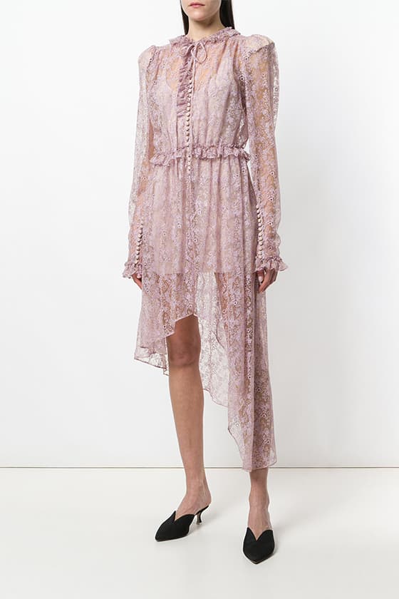 summer wedding guest dresses with sleeves 8 MAGDA BUTRYM asymmetric lace Morelia dress