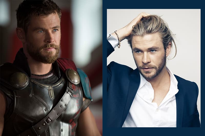 chris hemsworth men in black 4 set photos