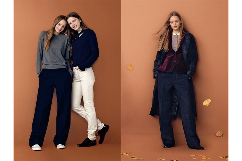 Uniqlo x Ines de la Fressange fw 2018 lookbook