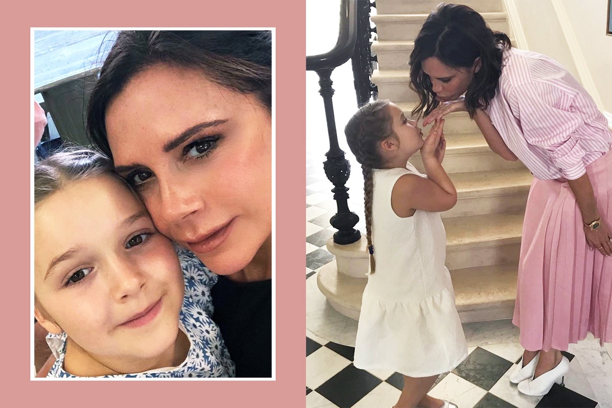 Victoria Beckham Harper Seven Beckham Mother Daughter Celebrities Parents Parenting Designer Singer Spice Girls