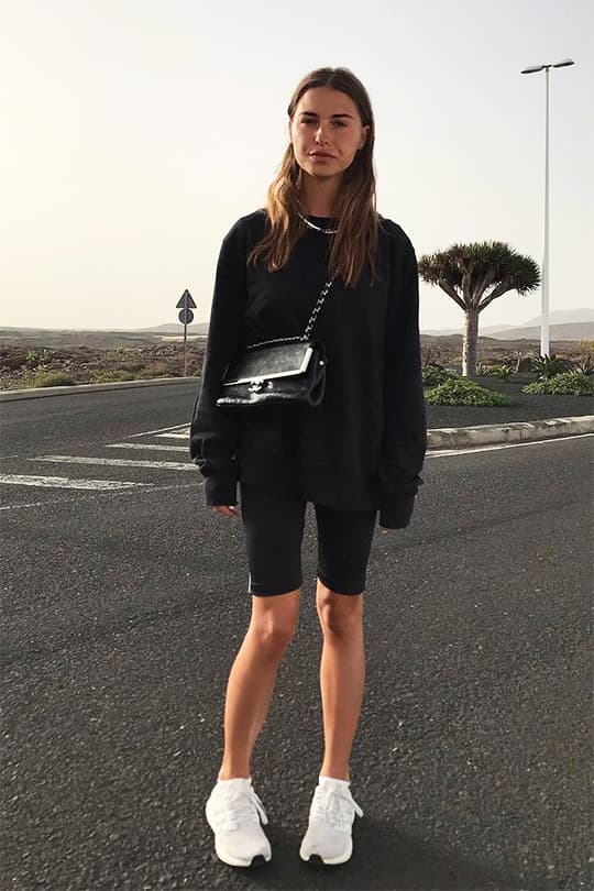 white sneakers summer outfits idea instagram_
