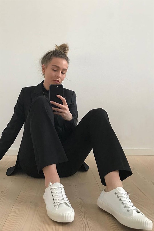 white sneakers summer outfits idea instagram_