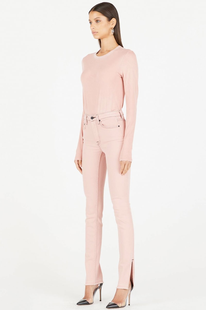 skinny jeans comeback side slit flare 2018 fall winter