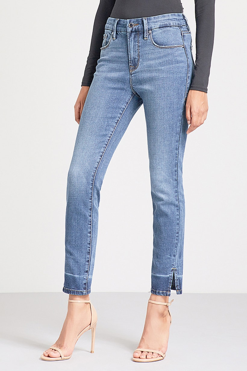 skinny jeans comeback side slit flare 2018 fall winter