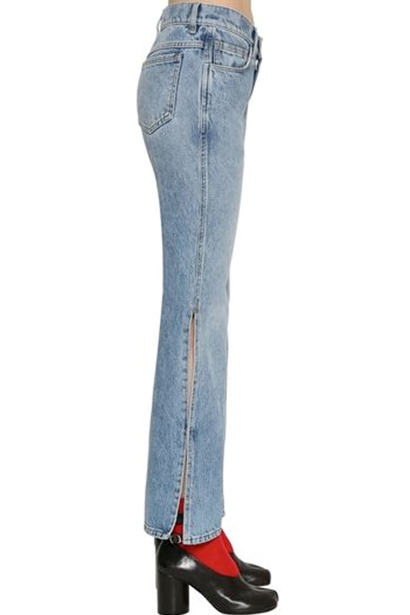 skinny jeans comeback side slit flare 2018 fall winter