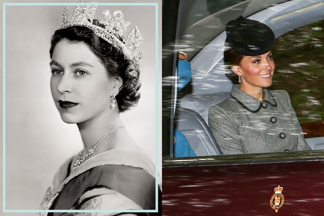 Queen Elizabeth II Kate Middleton Pearl Earrings