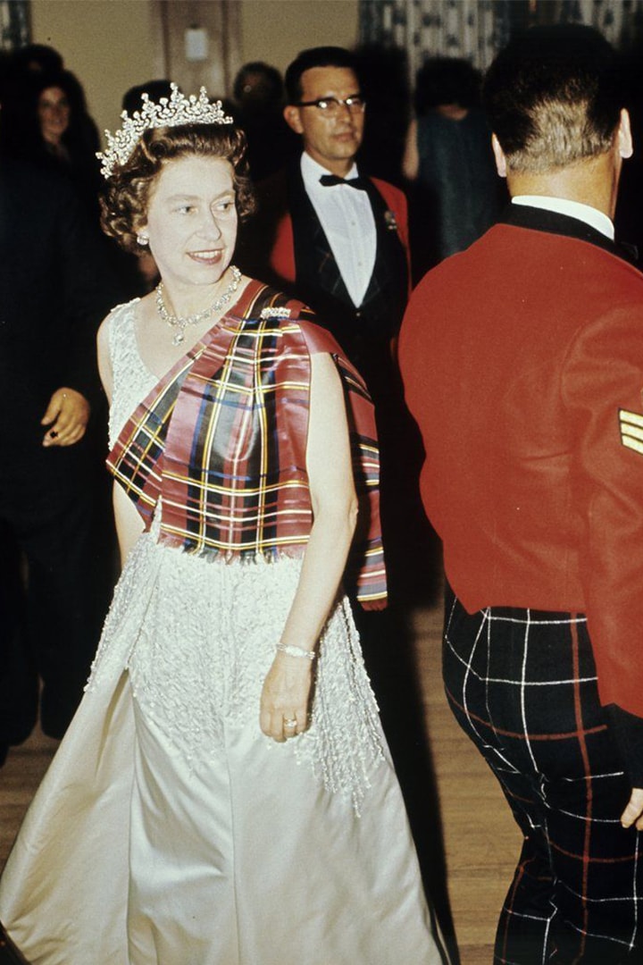 British Royal Tartan Queen Elizabeth II