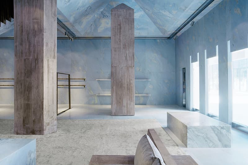 Céline Miami USA Flagship Marble Design