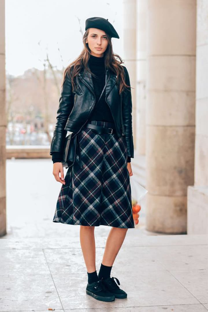 Beret Style Parisian Street Style